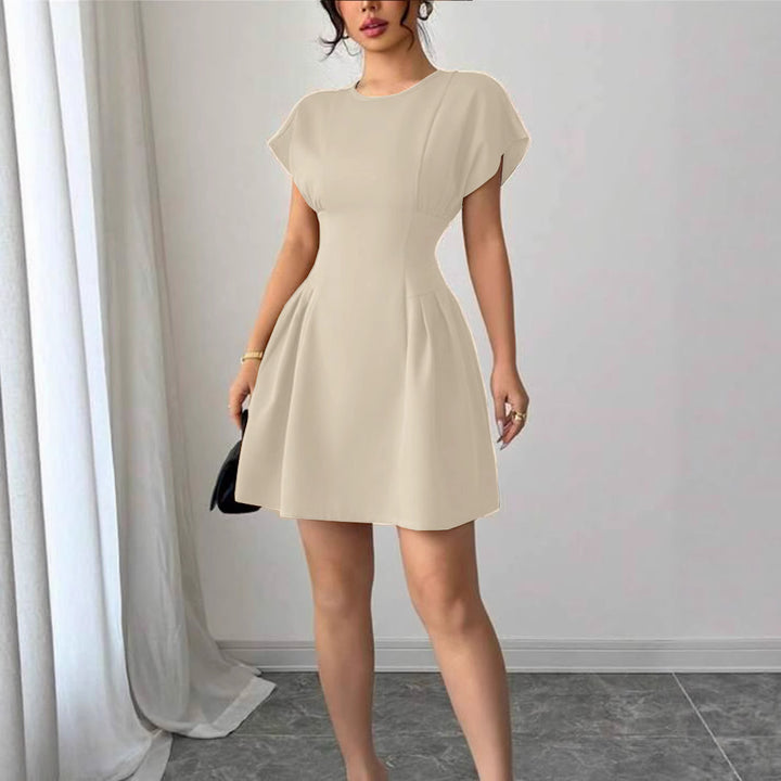 Damen Wickelkleid mit elegantem Schnitt und fließendem Rock Echo Archiv