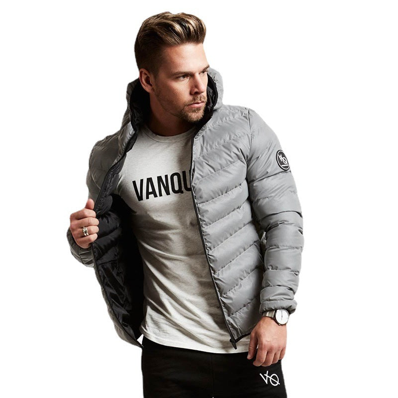 Herren leichte Daunenjacke Echoarchiv