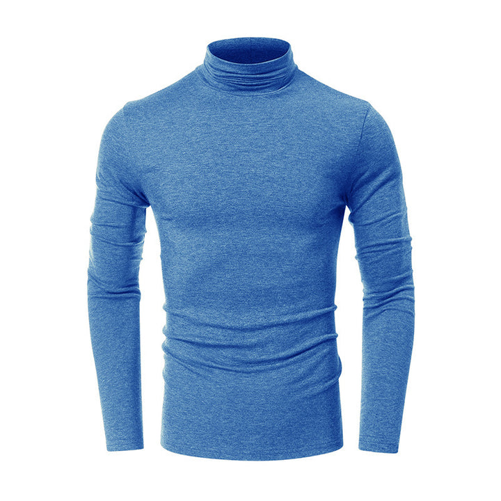 Herren Rollkragenpullover aus elastischem Baumwollmix Echoarchiv