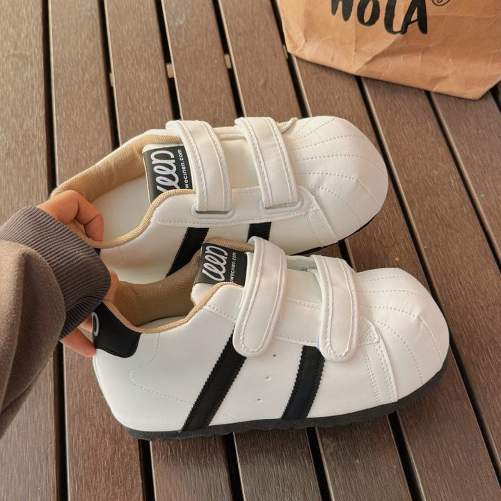 Damen Sneakers mit doppeltem Klettverschluss und gepolsterter Innensohle Echo Archiv