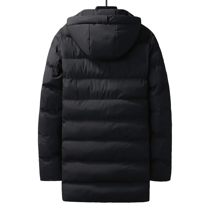 Herren isolierte Winterjacke mit verstellbarem Kragen und funktionalen Taschen Echoarchiv