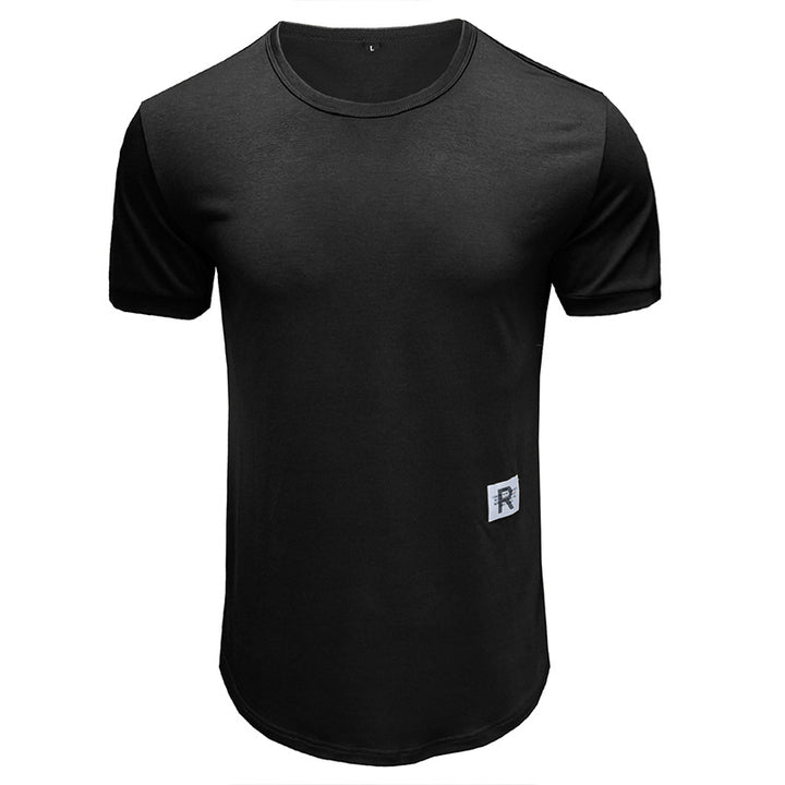 Herren Rundhals T-Shirt mit atmungsaktiver Baumwolle Echoarchiv