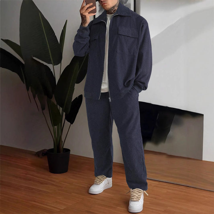 Herren Flanelljacke mit praktischen Taschen Echoarchiv