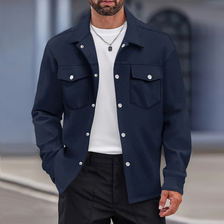 Herren modische Utility Jacke mit praktischen Taschen Echoarchiv