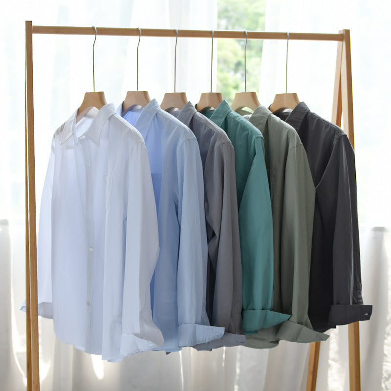 Herren Leichtes Baumwoll‑Leinen Overshirt mit Brusttasche und Relaxed‑Fit Echoarchiv