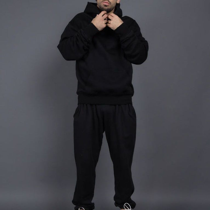 Herren Bequemer Hoodie und Jogginghose Set Echoarchiv