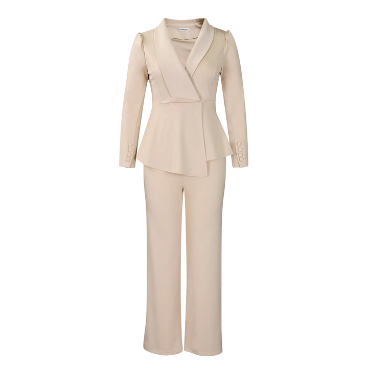 Damen Elegantes Blazer-Hosen-Set Echoarchiv