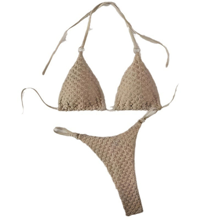 Damen Triangel-Bikini mit geflochtener Struktur Echo Archiv