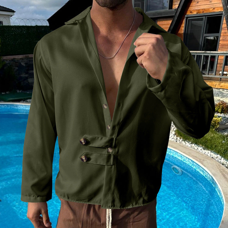Herren modische Hemdjacke Echoarchiv