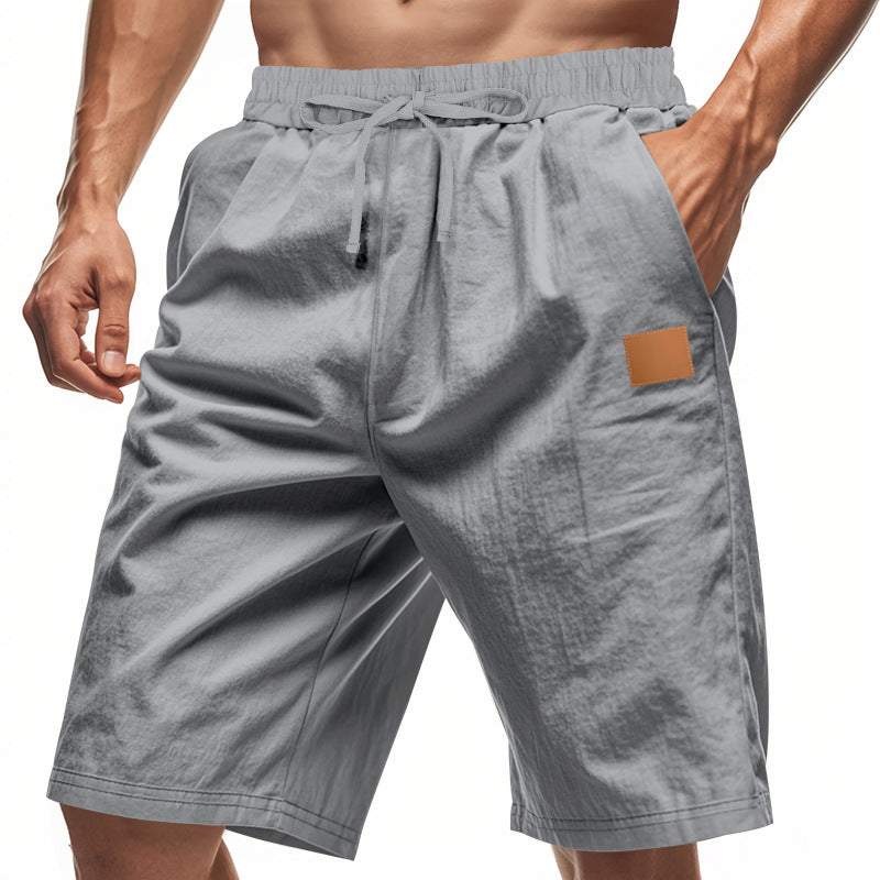 Herren lässige Shorts mit elastischem Bund und praktischen Taschen Echoarchiv