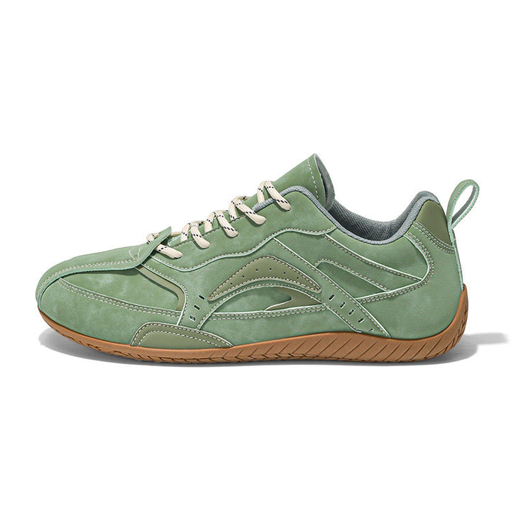 Unisex leichte Wildlederoptik Sneaker mit gepolstertem Komfortfußbett und griffiger Gumsohle – Norré