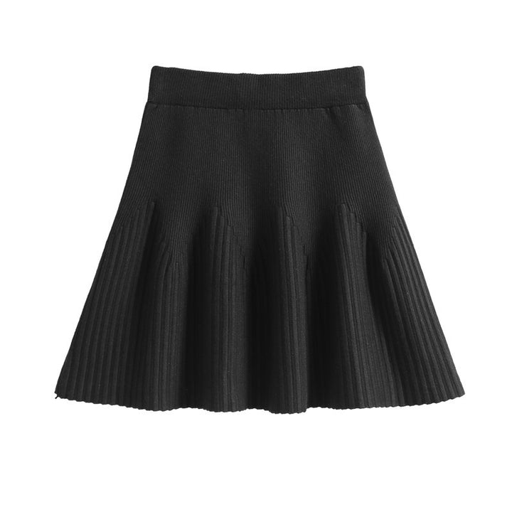 Damen Plissee-Rock mit weichem Material und elegantem Wellenmuster Echo Archiv