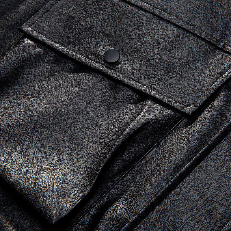 Herren Overshirt-Fieldjacke im Utility‑Stil mit Pattentaschen und Hemdkragen Echo Archiv