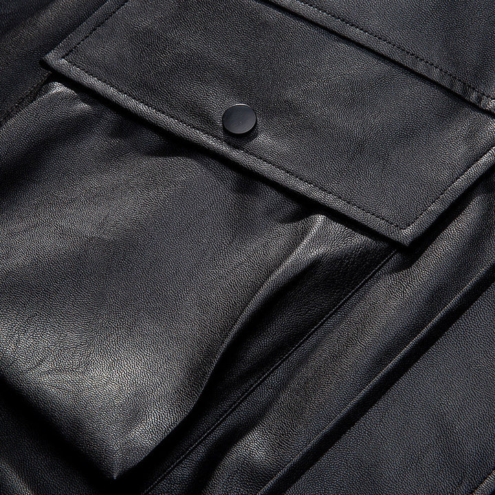 Herren Overshirt-Fieldjacke im Utility‑Stil mit Pattentaschen und Hemdkragen Echo Archiv