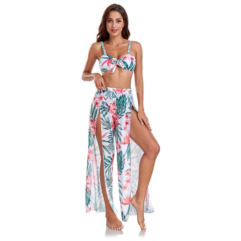 Damen Bikini-Set mit luftiger Strandhose Echo Archiv
