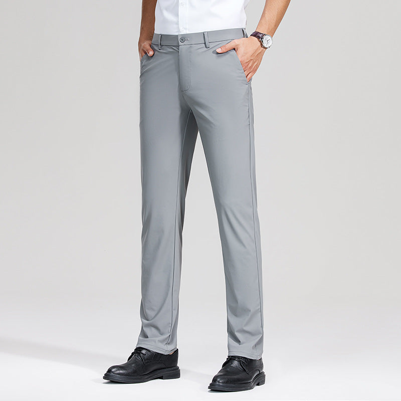 Herren Schlanke Business‑Stretchhose mit Bügelfalte und Komfortbund Echo Archiv