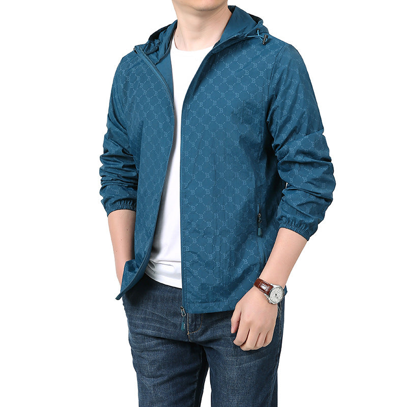 Herren Leichte und atmungsaktive Übergangsjacke Echo Archiv