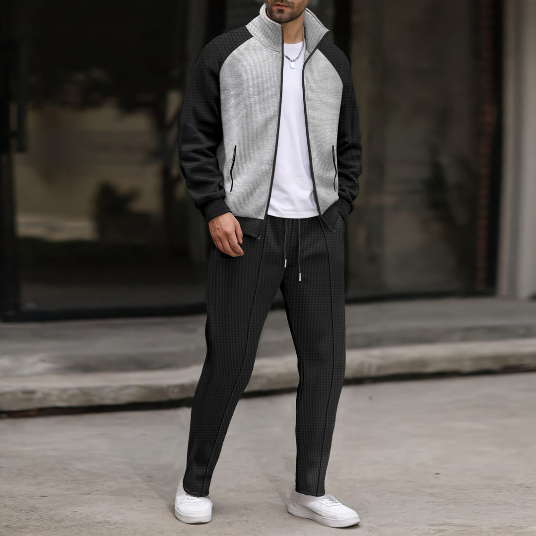 Herren Sportliches Jogginganzug-Set mit atmungsaktivem Material und ergonomischem Schnitt Echoarchiv