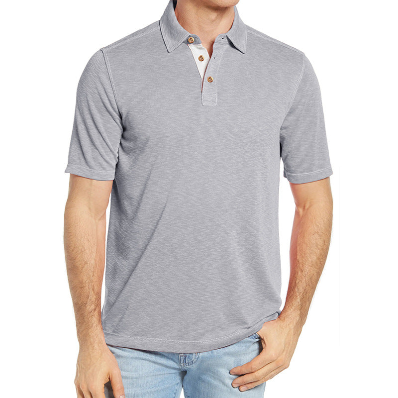 Herren Poloshirt mit modernem Kragen Echoarchiv