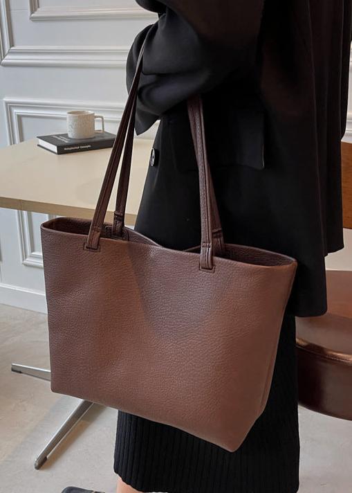 Echoarchiv | Geräumige Damen Schultertasche Aus Weichem Leder