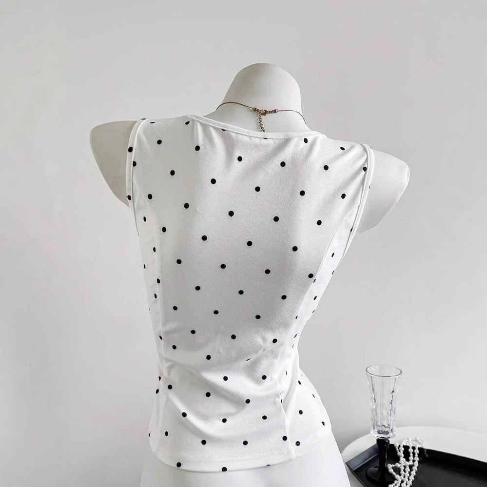 Damen Top mit Rüschendetails und Schleifen Echo Archiv