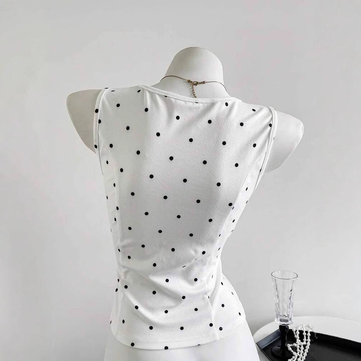 Damen Top mit Rüschendetails und Schleifen Echo Archiv