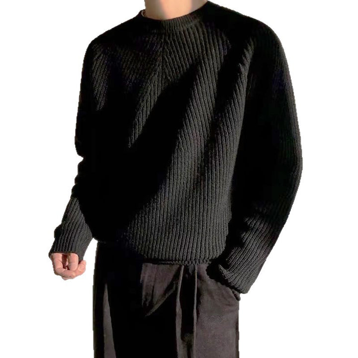 Herren Bequemer Grobstrickpullover Echo Archiv