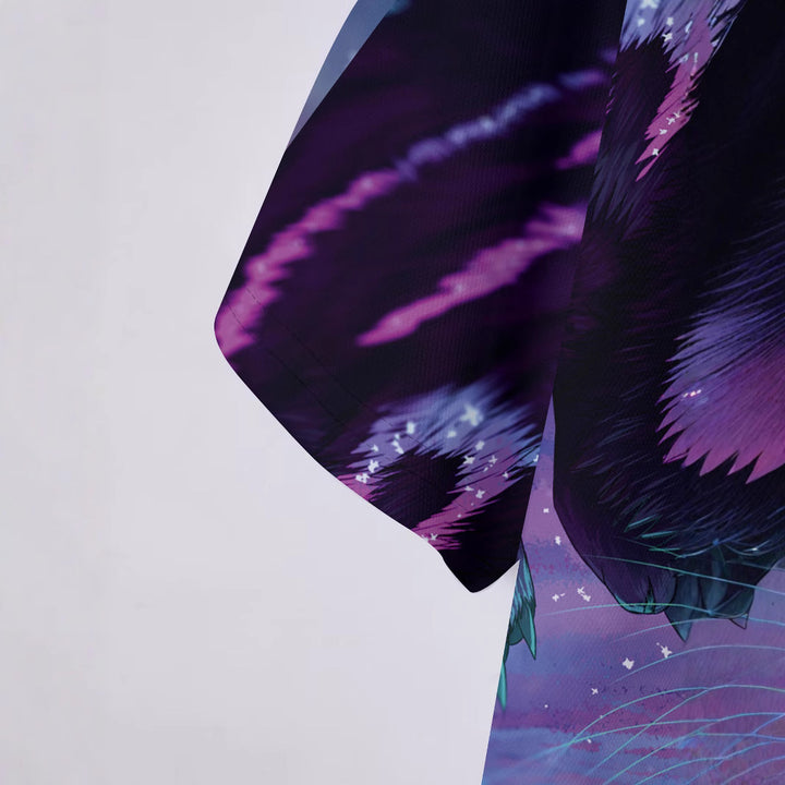 Herren Poloshirt mit kreativem Tigerdesign Echoarchiv