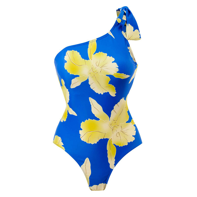 Damen Bikiniset mit asymmetrischem Oberteil und edlem Wickelrock Echo Archiv