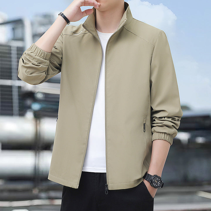Herren Sportliche Freizeitjacke mit hohem Kragen Echo Archiv