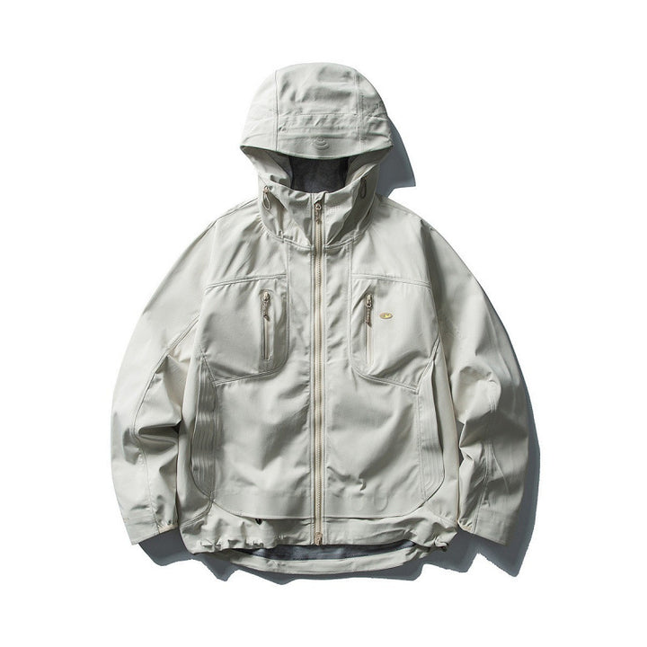Unisex Technische Softshell-Fieldjacke mit verschweißten Nähten, vier Reißverschlusstaschen und verlängerter Rückenpartie Echo Archiv