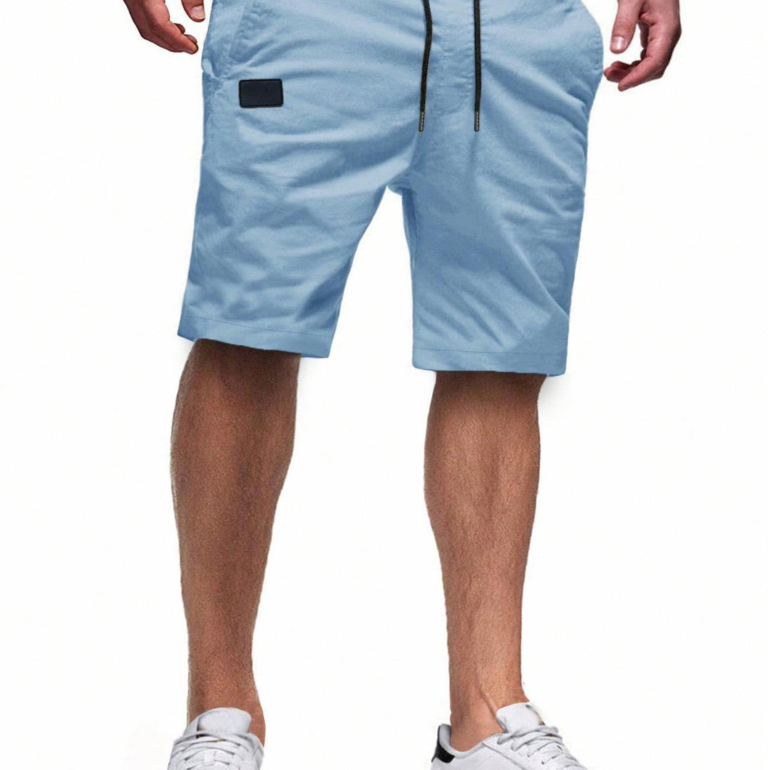 Herren bequeme Sport Shorts mit praktischen Taschen und elastischem Bund – Marzano
