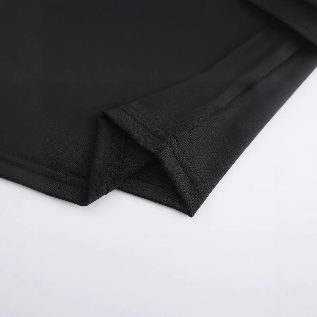 Damen Crop-Top mit auffälligem Grafikdesign und edgy Schriftzug Echo Archiv