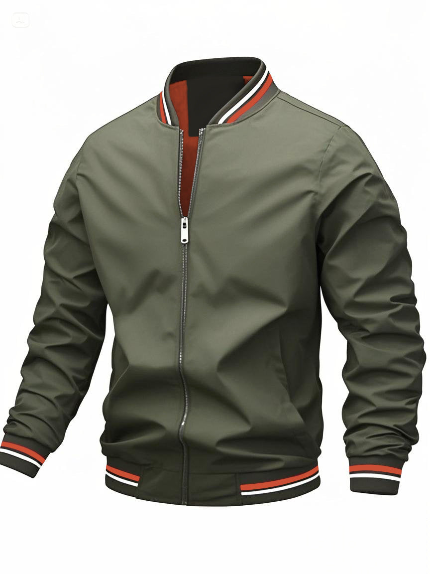 Herren Sportliche Bomberjacke Echo Archiv