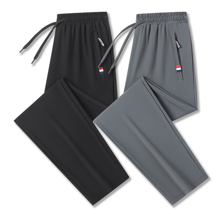 Herren Sportliche Freizeit-Hose mit elastischem Bund Echo Archiv