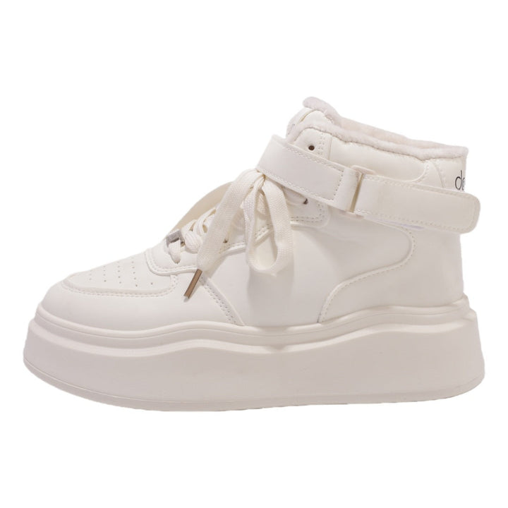 Damen Hohe Winter-Sneaker mit warmem Innenfutter und praktischem Klettverschluss Echo Archiv