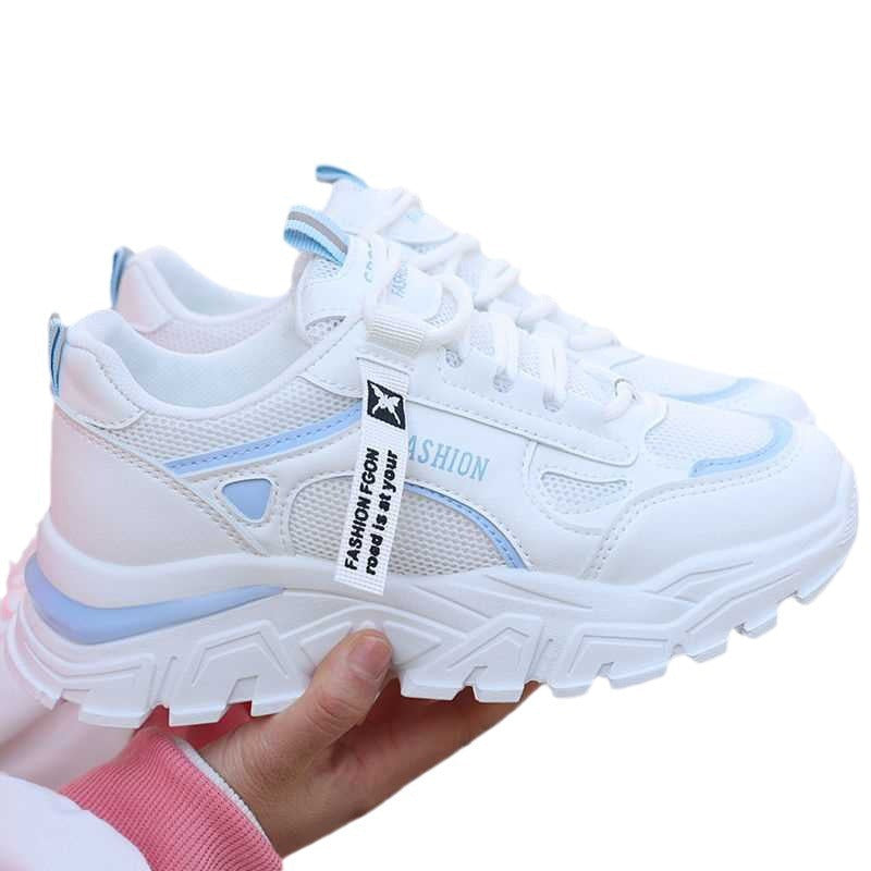Damen modische Chunky Sneakers mit atmungsaktivem Mesh-Obermaterial und verstärkter Sohle Echo Archiv