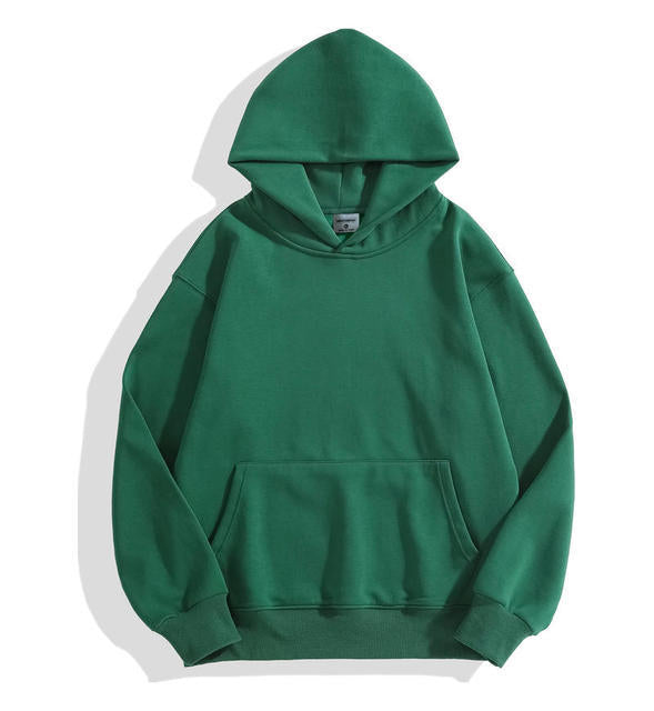 Unisex klassischer Kapuzenpullover mit Kängurutasche und weichem Baumwollfleece – Auréline