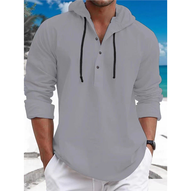 Herren Freizeitpullover mit Kapuze Echoarchiv