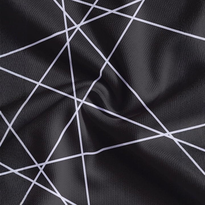Herren Poloshirt mit modernem geometrischen Design Echoarchiv