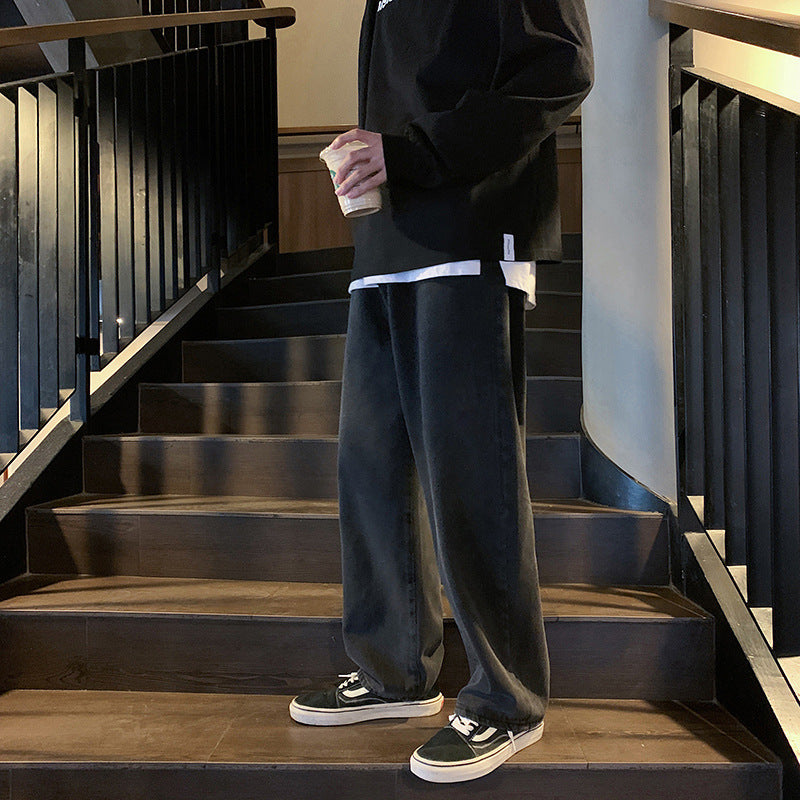 Herren Lässige Baggy-Jeans Echo Archiv