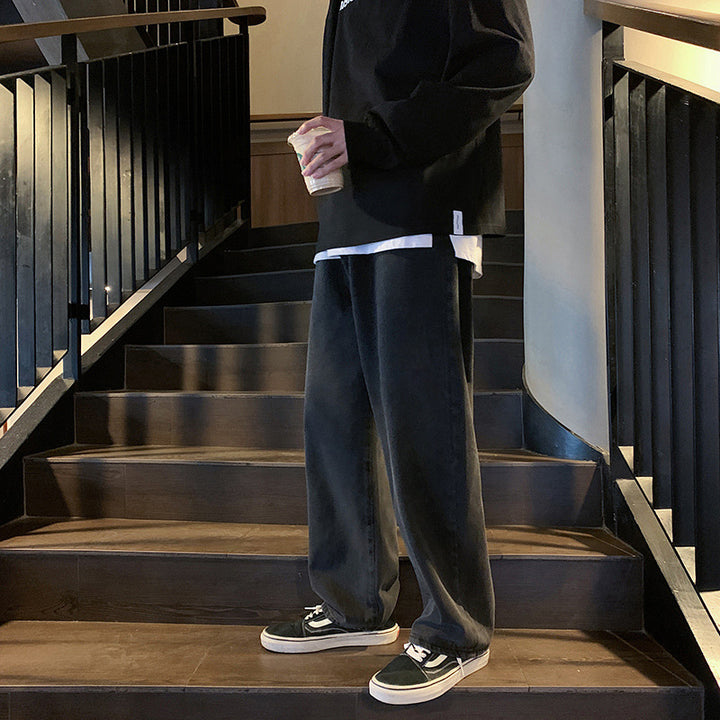 Herren Lässige Baggy-Jeans Echo Archiv