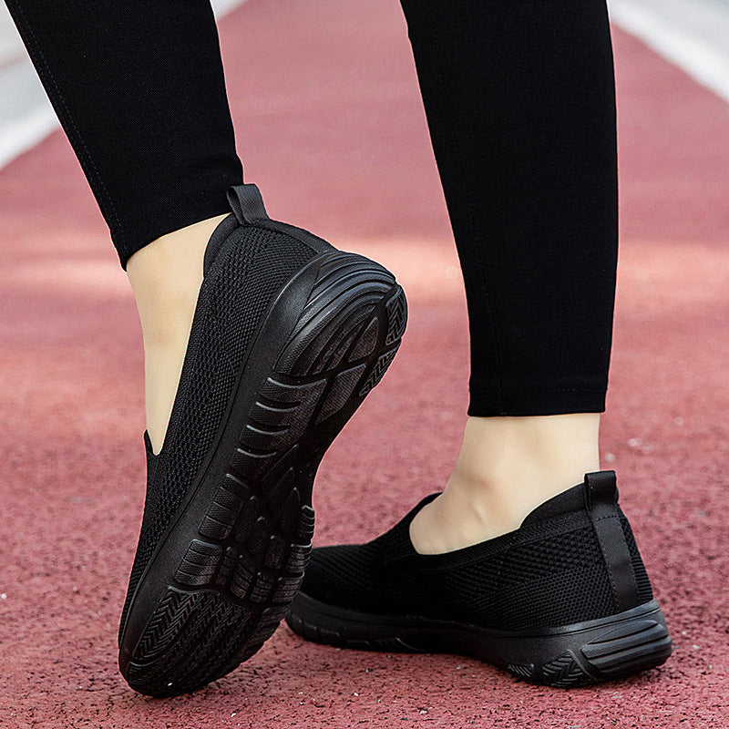 Damen nan nahtloser Strick-Slipper mit ergonomischer Fußbettenkontur und stoßabsorbierender Leichtlaufsohle Echo Archiv