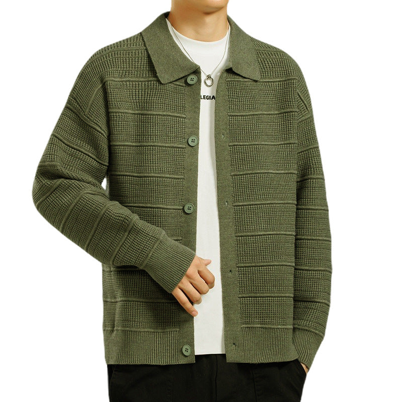 Herren Modische Strickjacke Echo Archiv