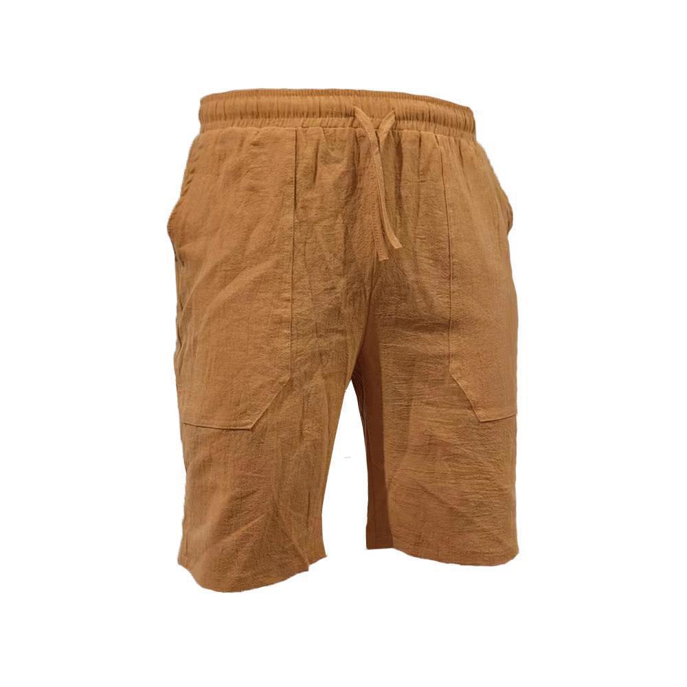 Herren lässige Freizeit-Shorts mit praktischen Seitentaschen und elastischem Bund Echoarchiv