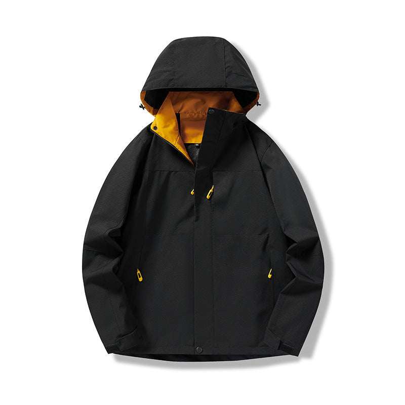 Herren Funktionale Regenjacke Echo Archiv