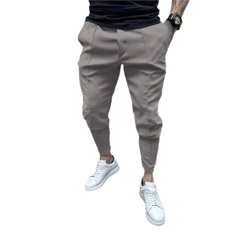 Herren modische Jogginghose mit schmalem Schnitt und praktischen Taschen Echoarchiv