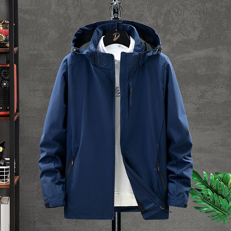 Herren Hochwertige Wasserfeste Outdoor-Jacke Echo Archiv