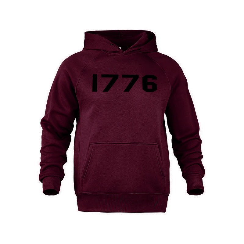 Herren Kapuzenpullover mit klassischem Rippdesign und praktischen Eingrifftaschen Echoarchiv