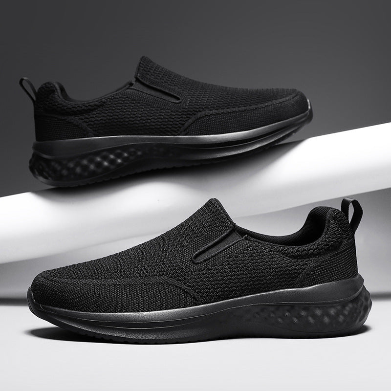 Unisex nan nahtloser Schlupfsneaker mit viskoelastischem Fußbett, flexibler Dämpfungssohle und atmungsaktivem Strickoberteil Echo Archiv